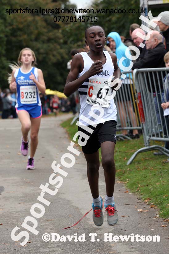 Boys under-13s ERRA Road Relays, Sutton Coldifield, Birmingham. Photo: David T. Hewitson/Sports for All Pics